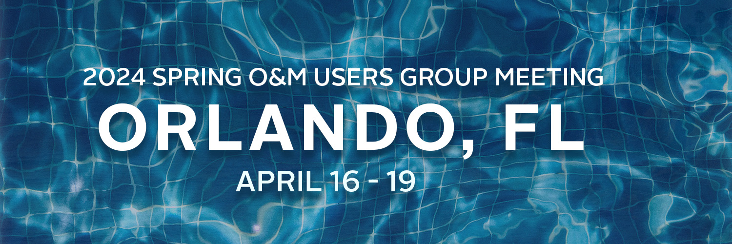 2024 Spring O M Users Group Meeting ESIG   24 Spring OM Banner 